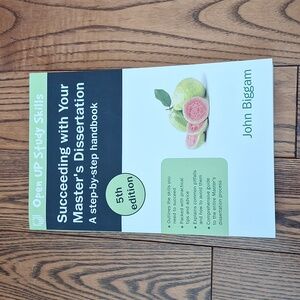 Succeeding with Your Master's Dissertation handbook. 5th ed